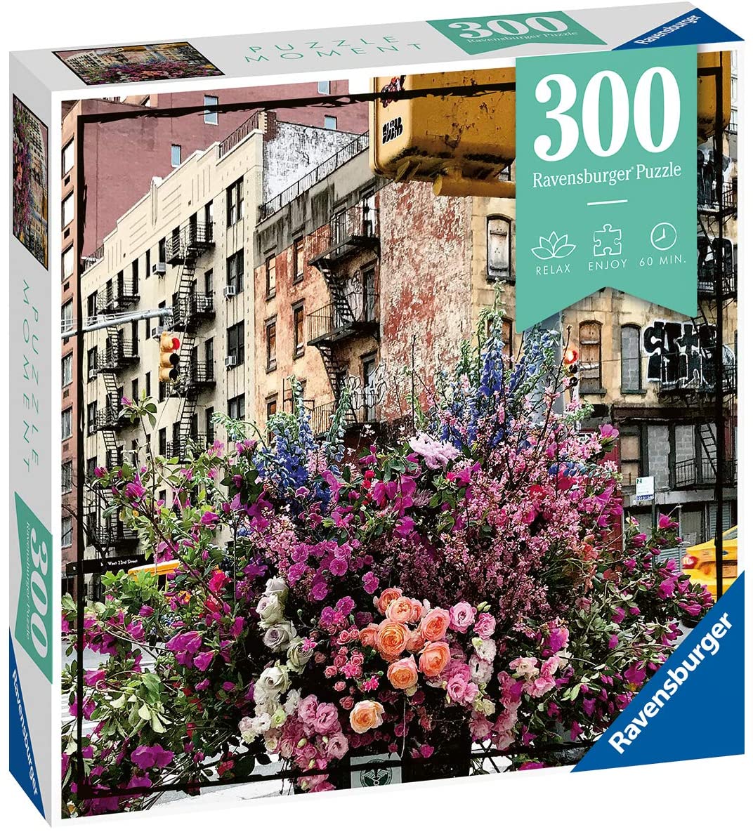 Пазл Цветы в Нью-Йорке 300 элементов  